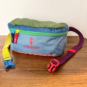 Cotopaxi Bataan Del Dia Multicolor Belt Hip Bag Fanny Pack Zip Hiking Pack